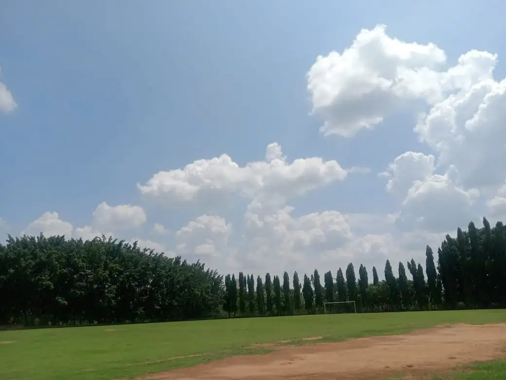 Scenic football ground